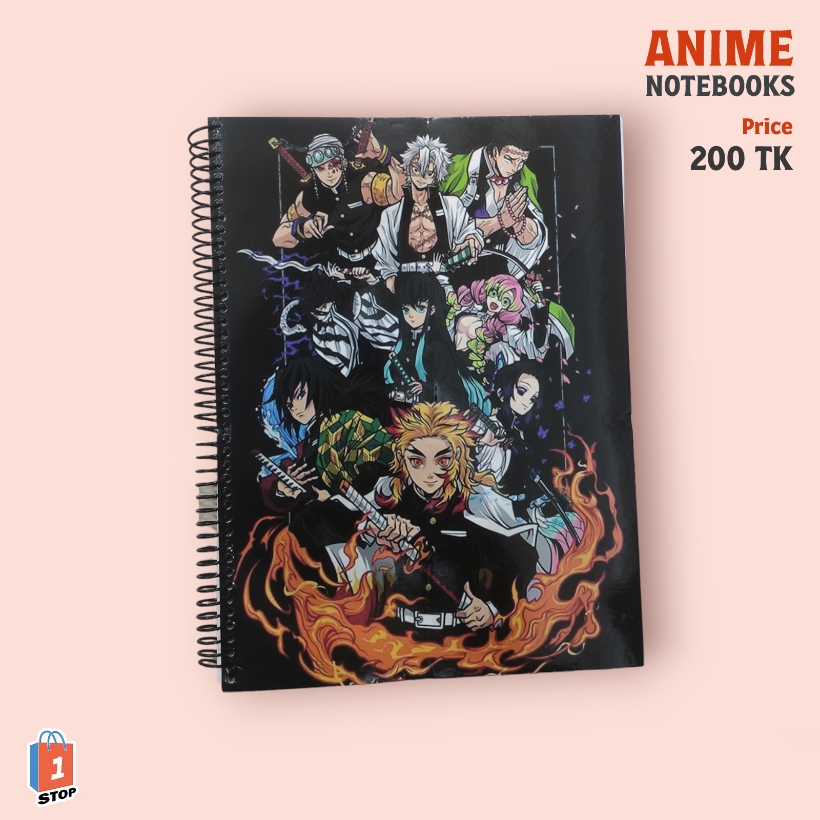 Boruto Naruto Next Generations Anime Custom Personalized Spiral Notebook  Cover Prin Ruled Line Book